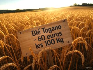 Blé bio Tagano 100 Kg